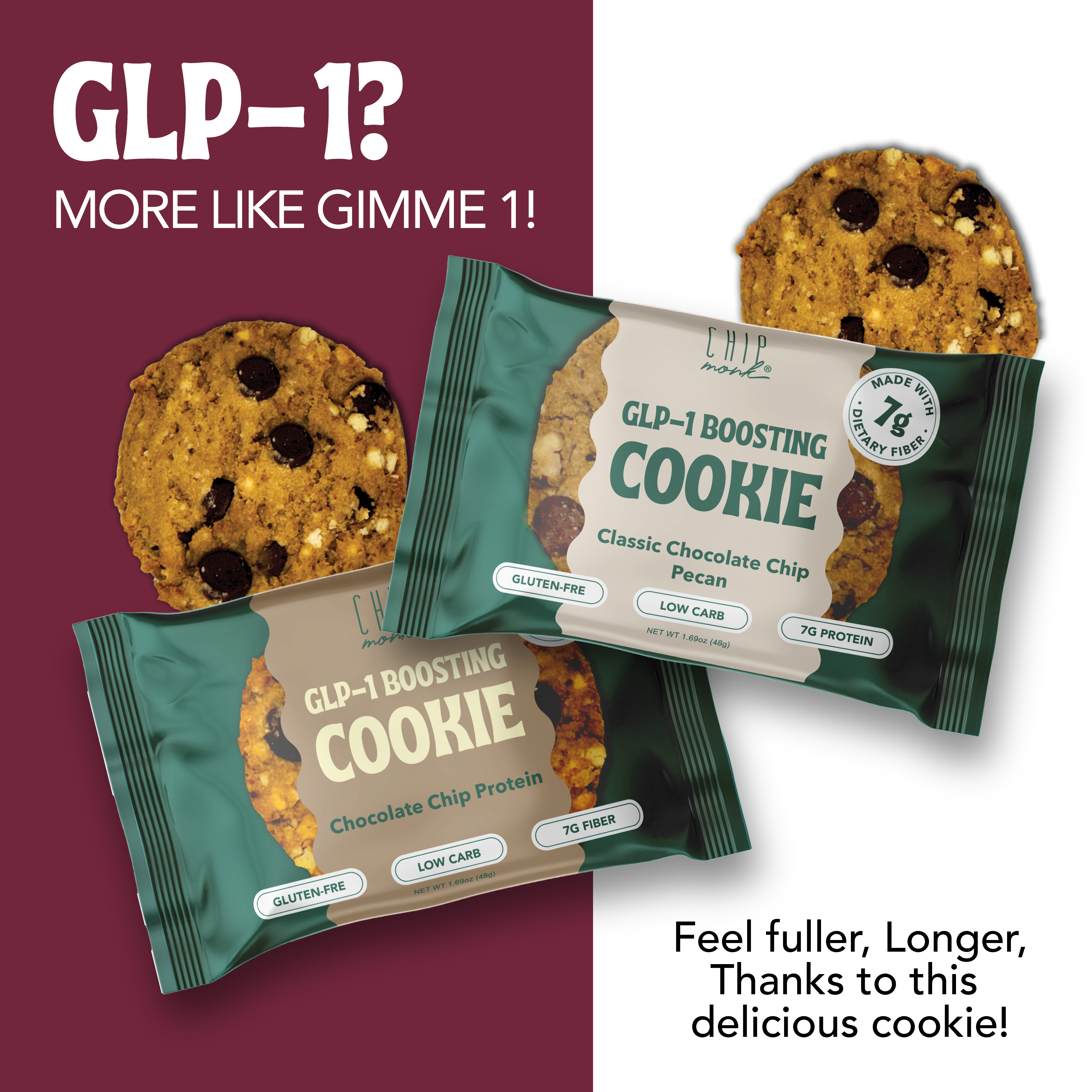 gimme glp 1 What is GLP-1? The Surprising Hormone That Helps You Feel Full – ChipMonk Baking