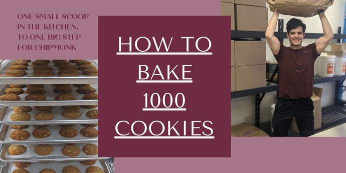 How to bake 1000 cookies!?