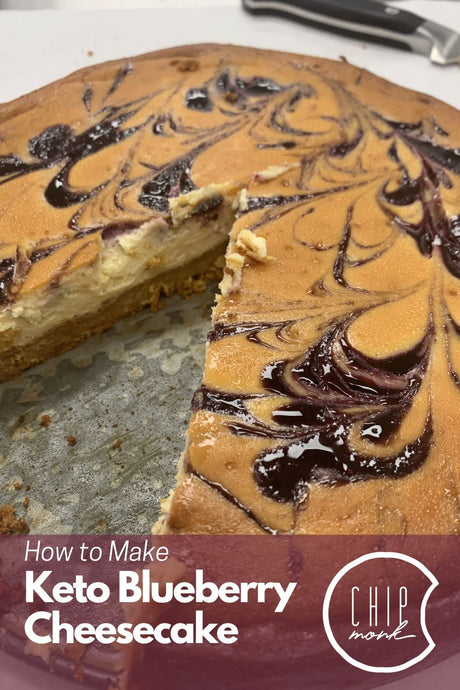 How To Make Keto Blueberry Cheesecake