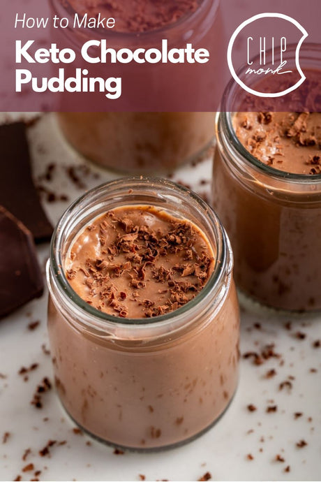 How to Make Keto, Low Carb Chocolate Pudding