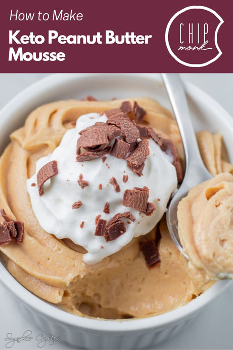 How to Make Low Carb, Keto Peanut Butter Mousse