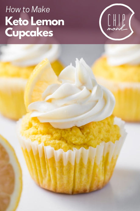 Keto Lemon Cupcakes Recipe - Low Carb, Sugar Free, Gluten Free