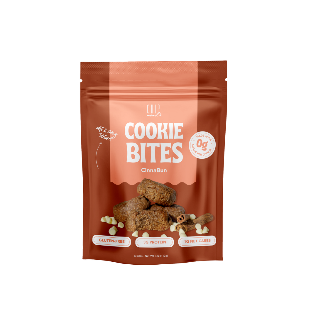 Cinnabun Keto Cookie Bites