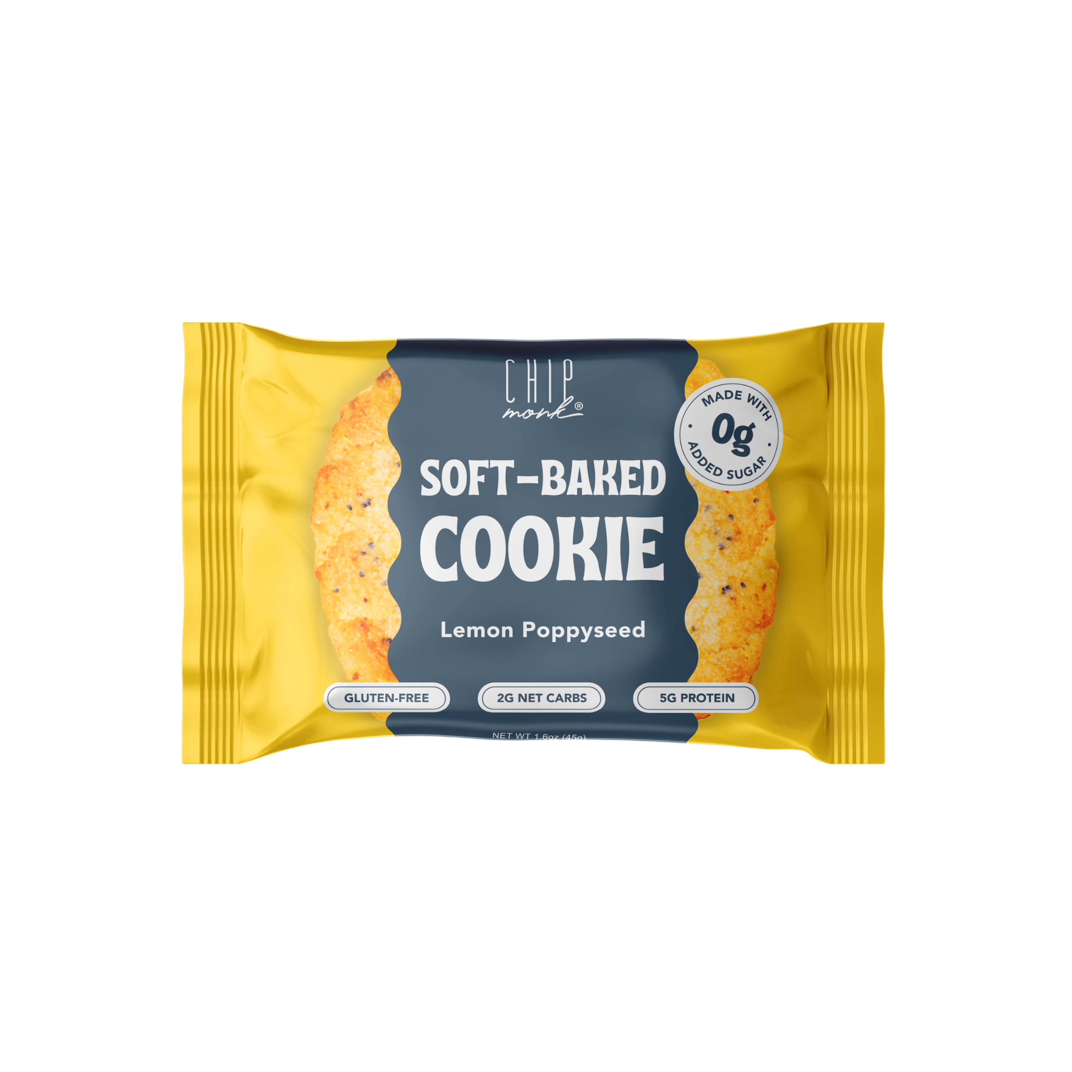 ChipMonk Baking Lemon Poppyseed Keto Cookie