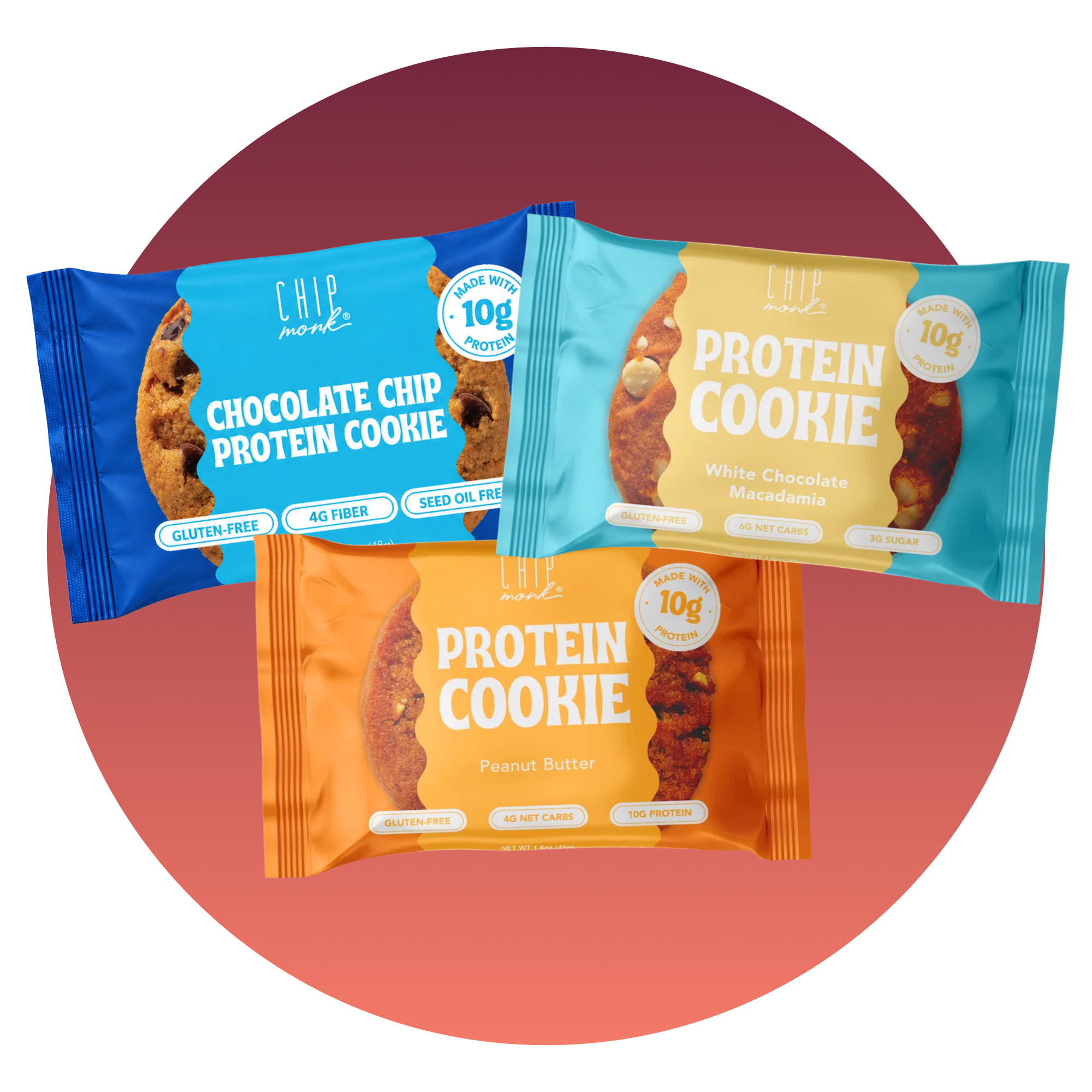 Protein Cookies 12-Pack Variety
