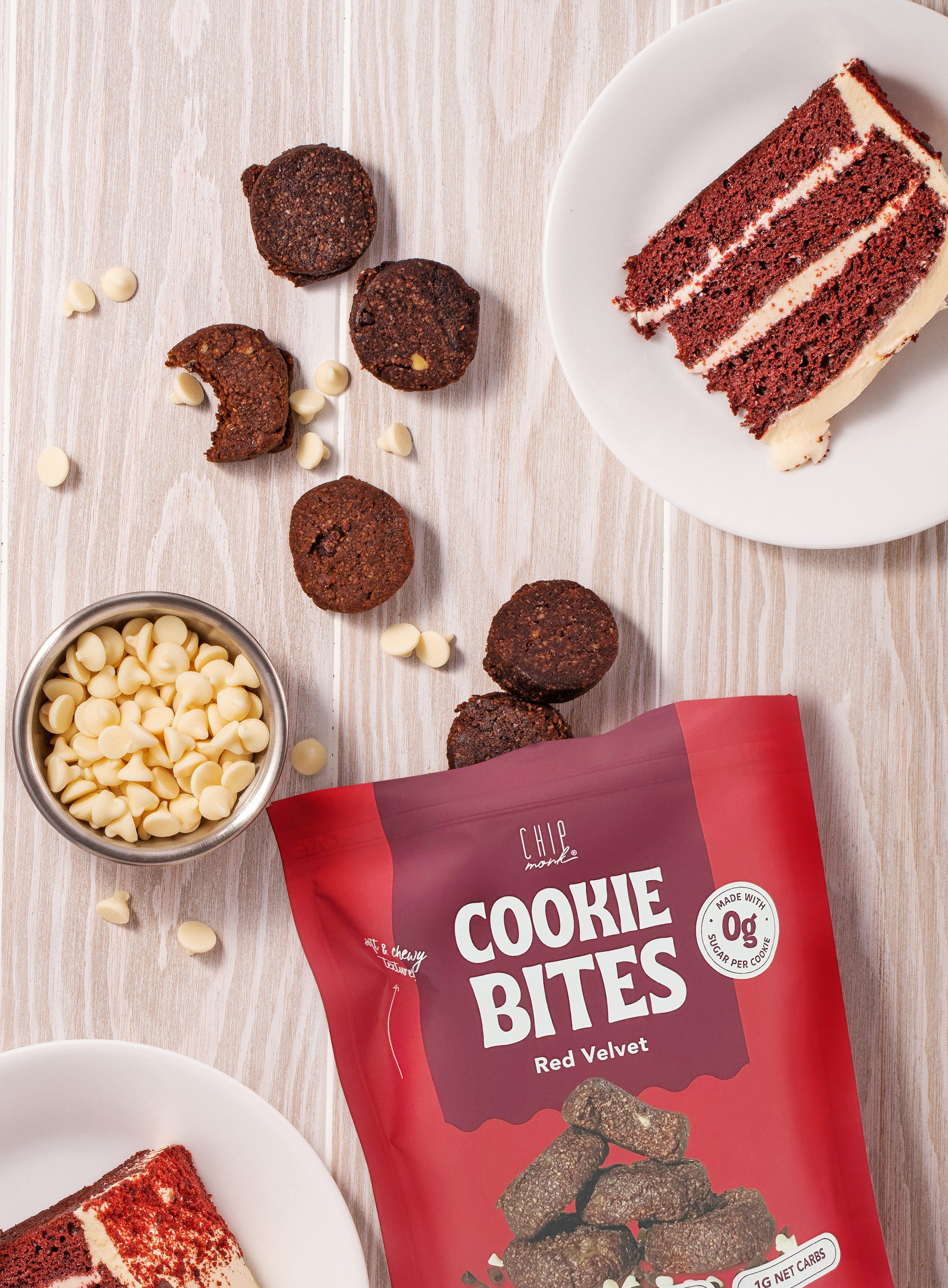 Red Velvet Keto Cookie Bites 4oz