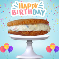Birthday Cake Keto Cookie Sandwich ChipMonk Baking 