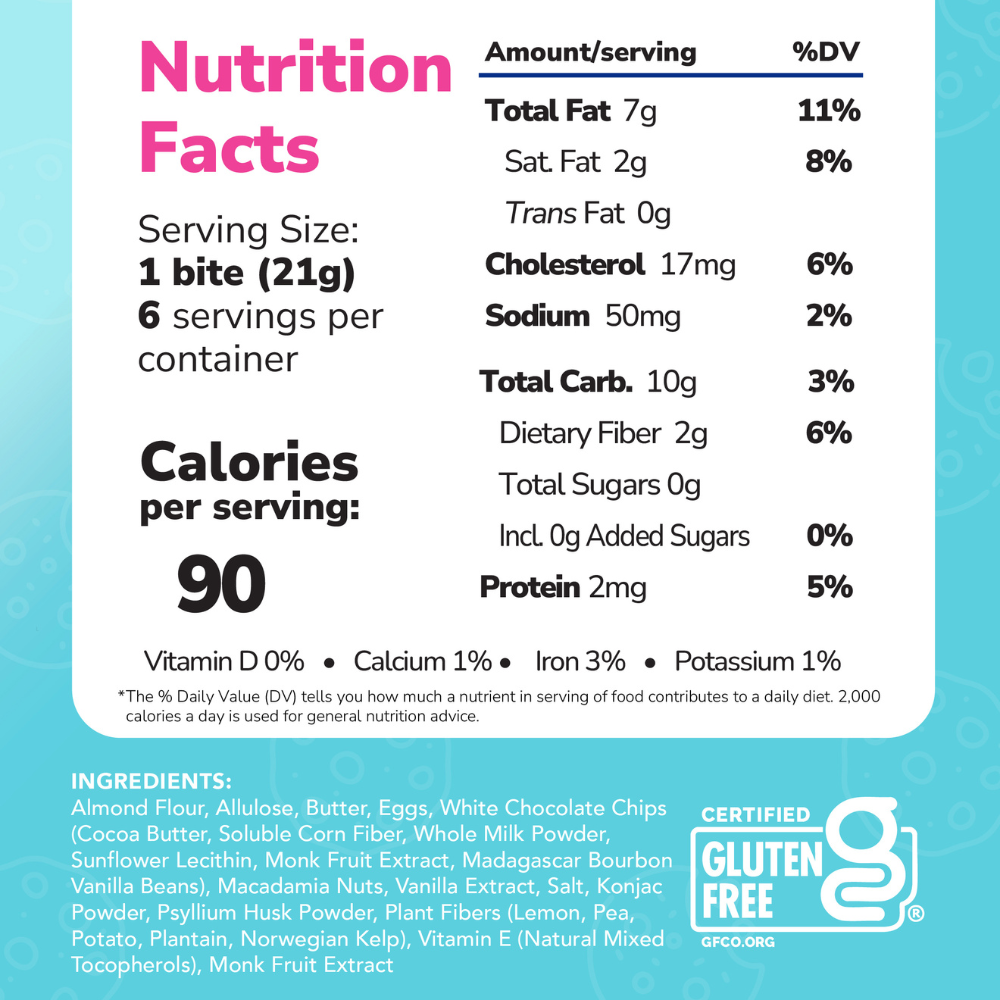 Keto Cookie Bites  (Labor Day Sale: 50% off at checkout!)
