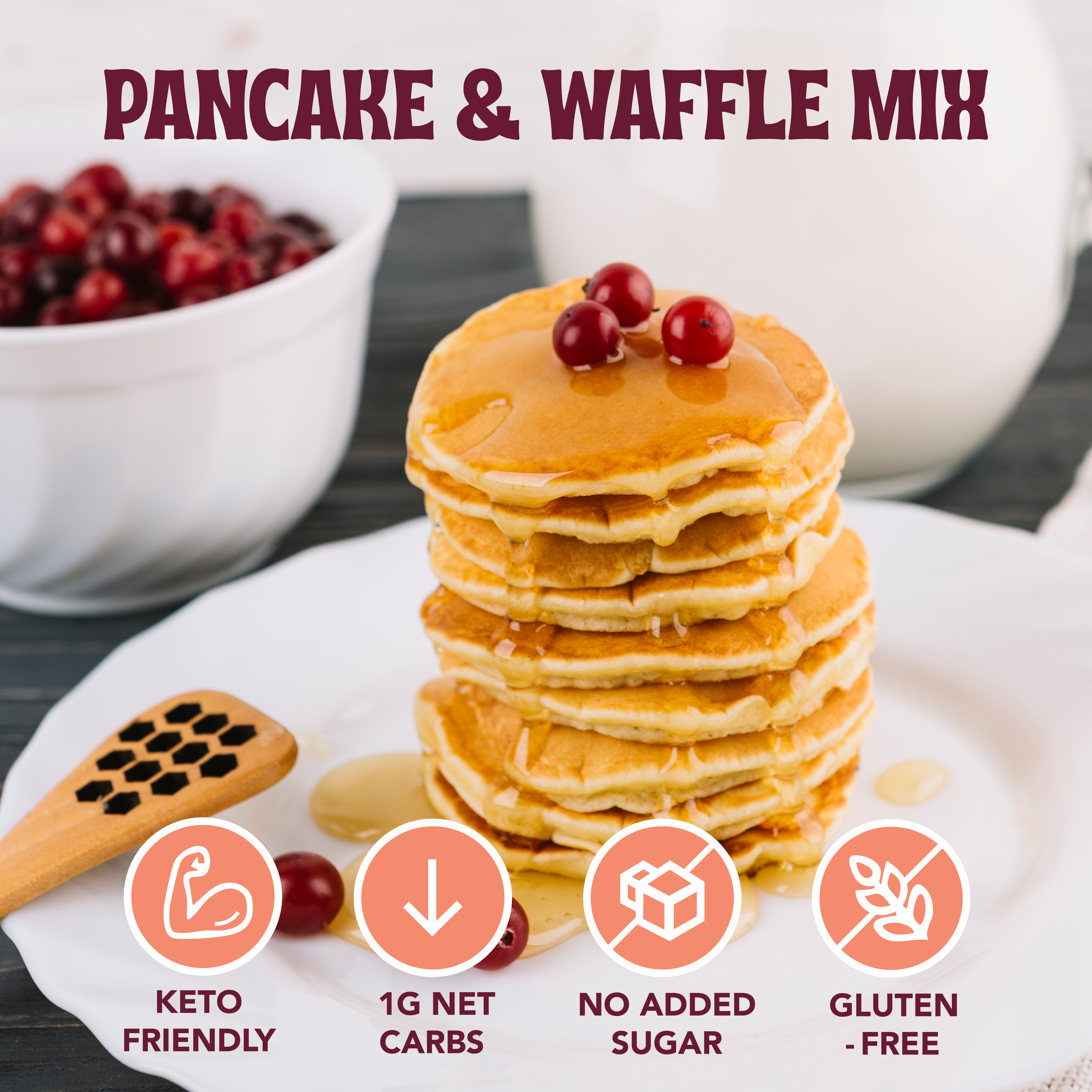 Protein Pancake & Waffle Mix 10 oz