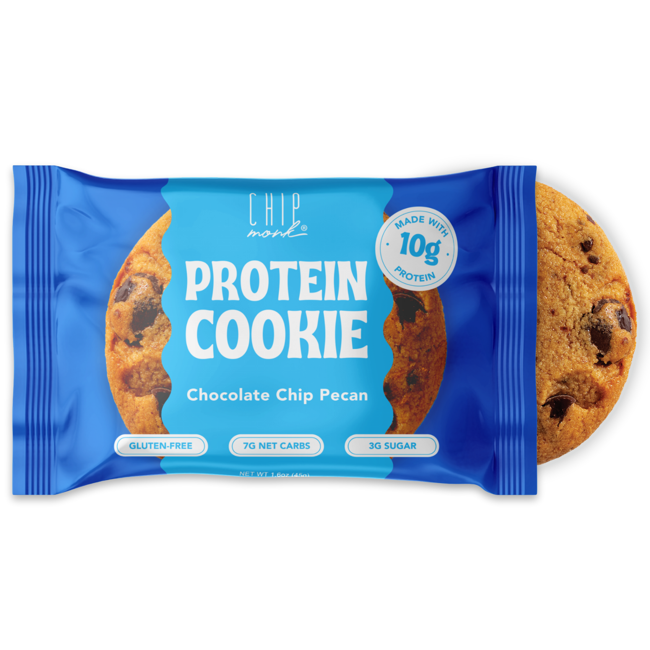 Chocolate Chip Pecan Protein Cookies