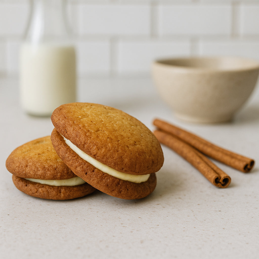 Snickerdoodle Keto Cookie Sandwich