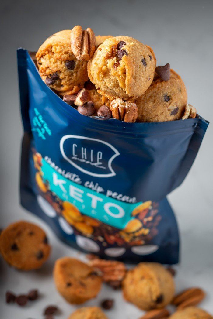 ChipMonk Keto Cookie Bites Bundle Delicious, Low Carb, Low Sugar ChipMonk Baking