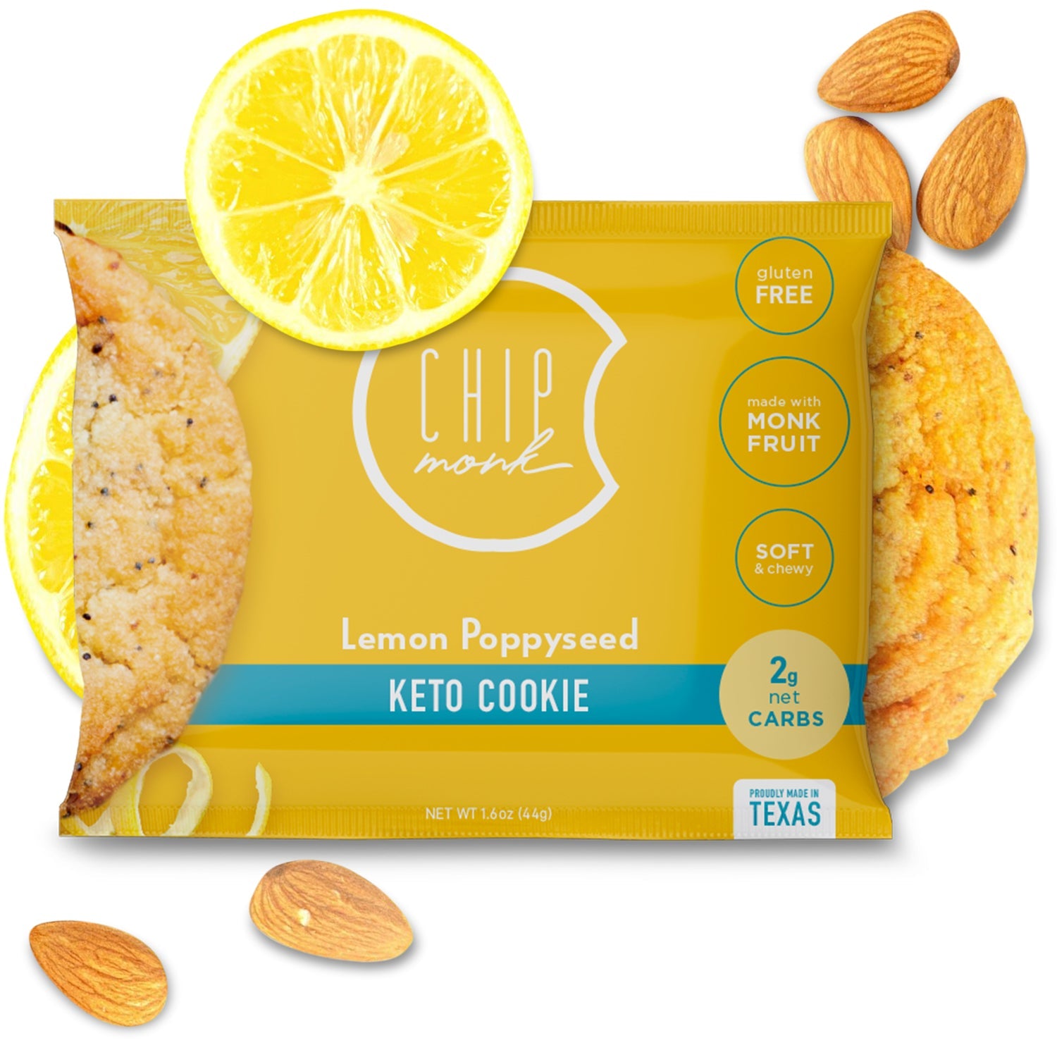 Keto Cookies Cookies CM Baking Lemon Poppyseed 6 Cookies 