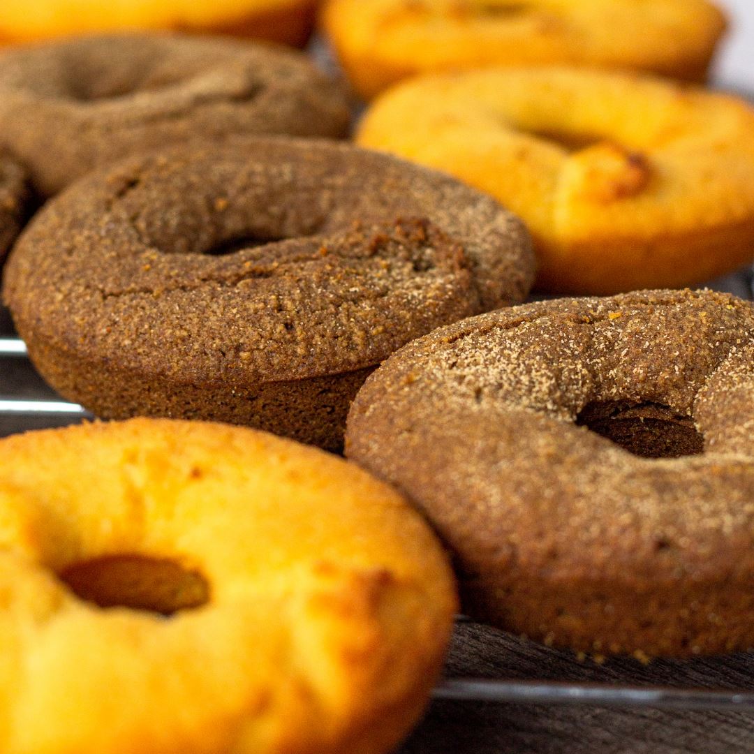 Keto Donuts with Brown Butter Glaze - All Day I Dream About Food