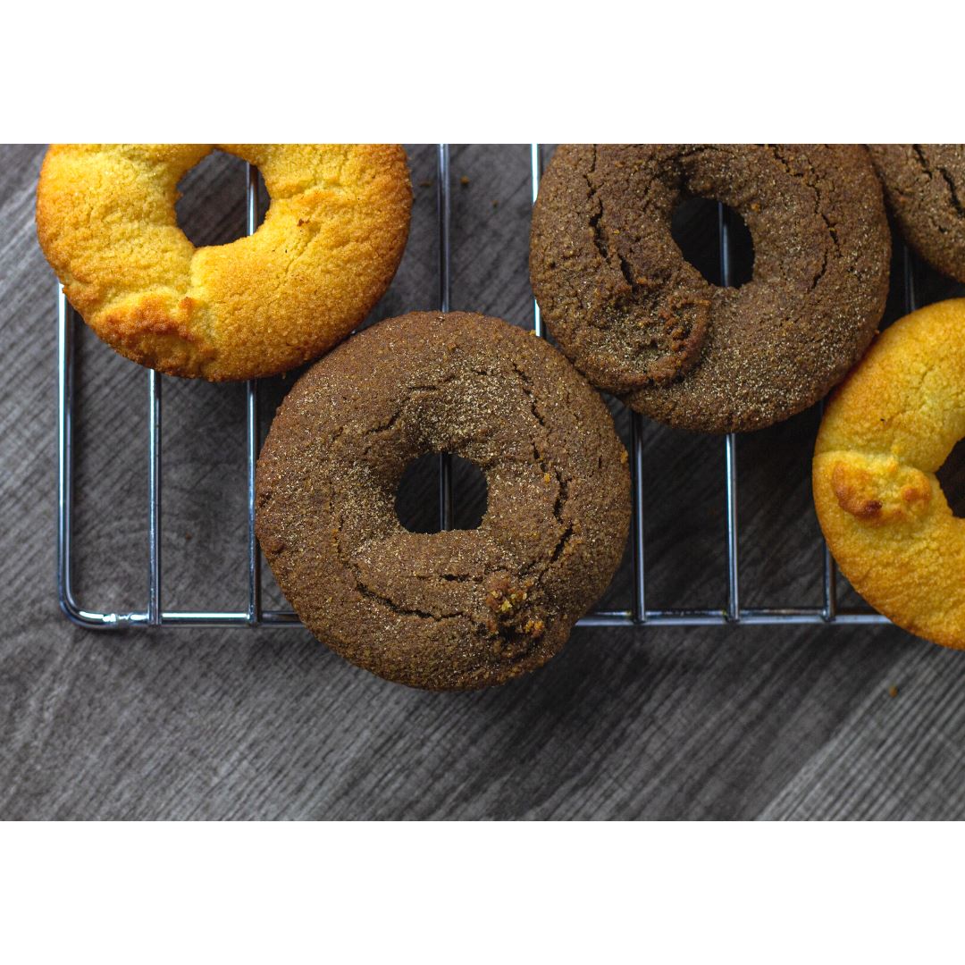 Keto Donuts with Brown Butter Glaze - All Day I Dream About Food