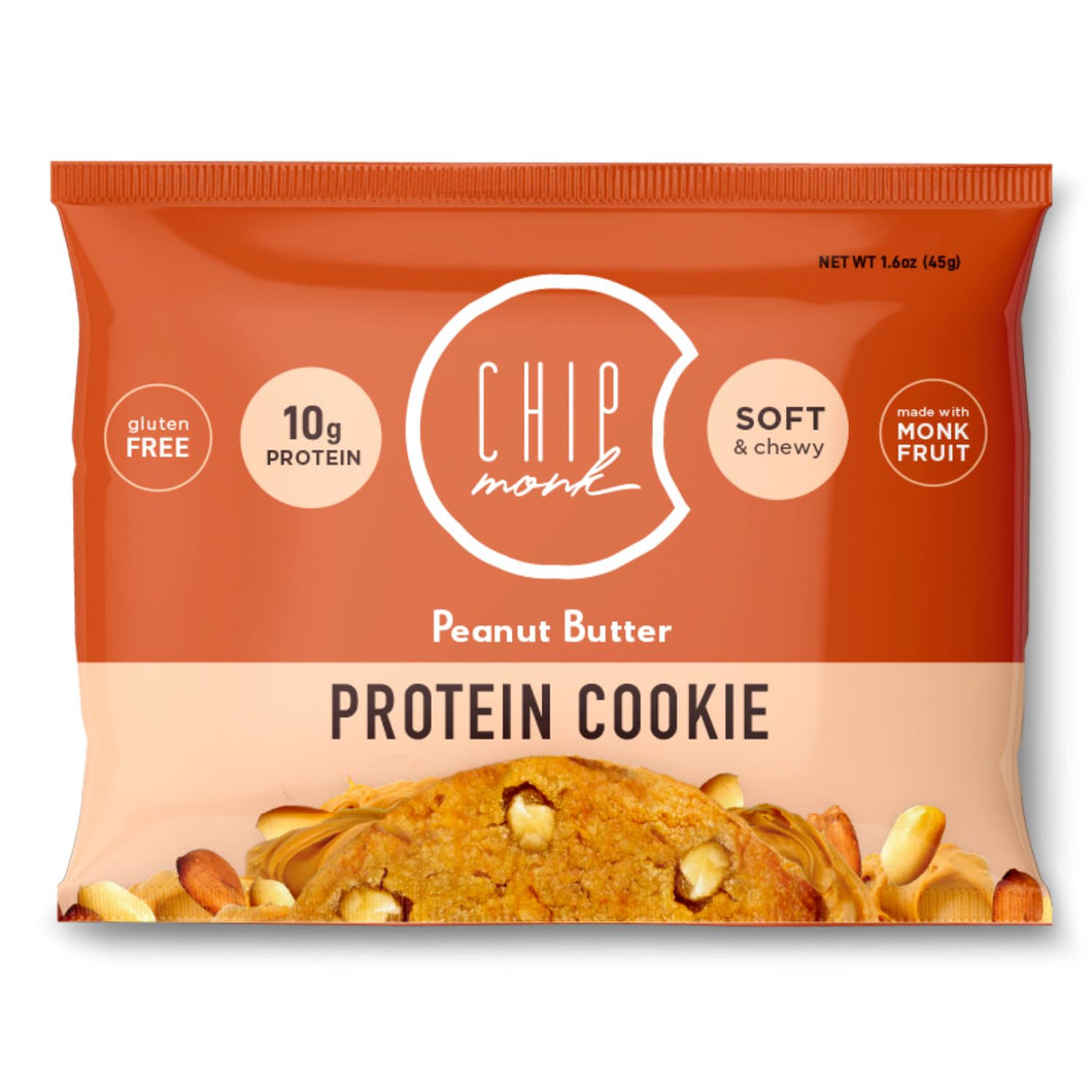 Protein Cookies ChipMonk Baking Peanut Butter 6 Cookies 